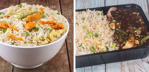 Chicken Fried Rice With Chilli Chicken [3 Pieces]