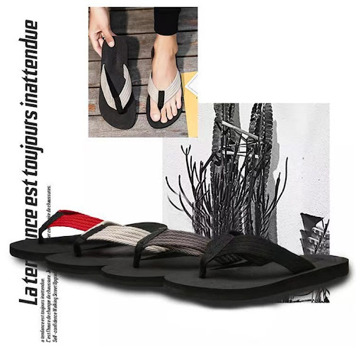 Title 1, Mens Fashion Casual Beach Non-slip Flip-flops ...