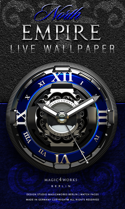 HD Analog Clock Bundle LWP 4 Screen 1