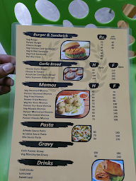 Delhi Baker's menu 1