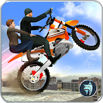 Cover Image of ダウンロード 屋上バイクドライビングシミュレーター 1.1 APK