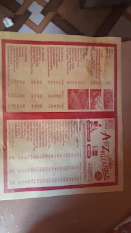 Megha Kitchen menu 1