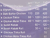 Mahir Zaki Hotel menu 1