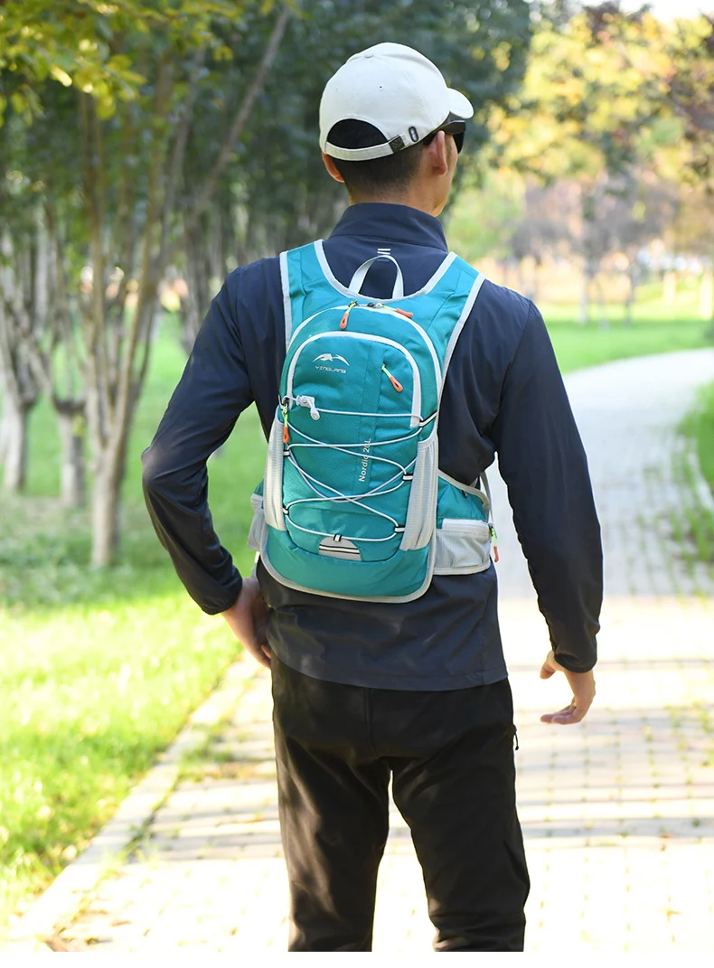 Title 3, Mochila para ciclismo minimalista estampada com...