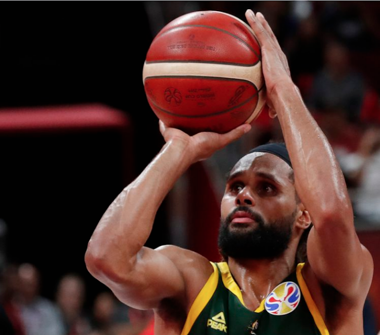 Australia's Patty Mills in a past action