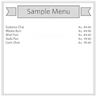 Sudaama Chaye menu 1