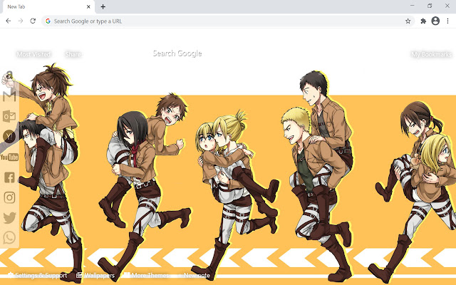 Shingeki No Kyojin Fond D Ecran