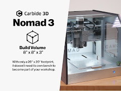 Carbide 3D Nomad 3 CNC Machine - Bamboo