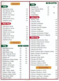 Hotel Sandesh menu 1