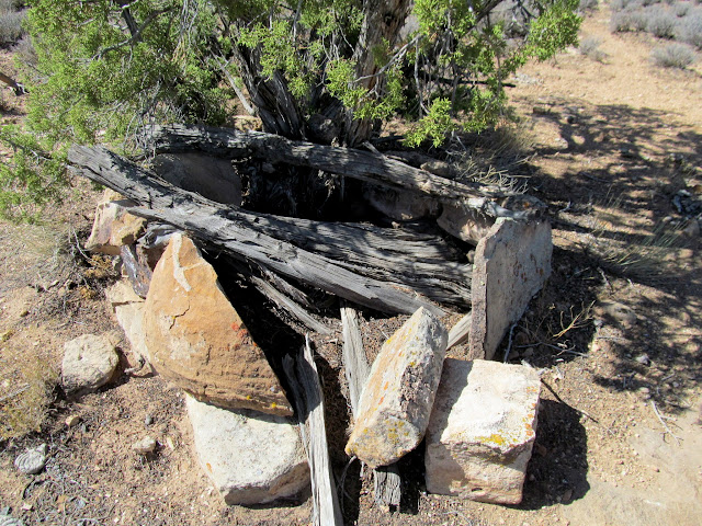 Fire ring(?) at another cowboy camp