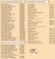 The Cake Farm menu 2