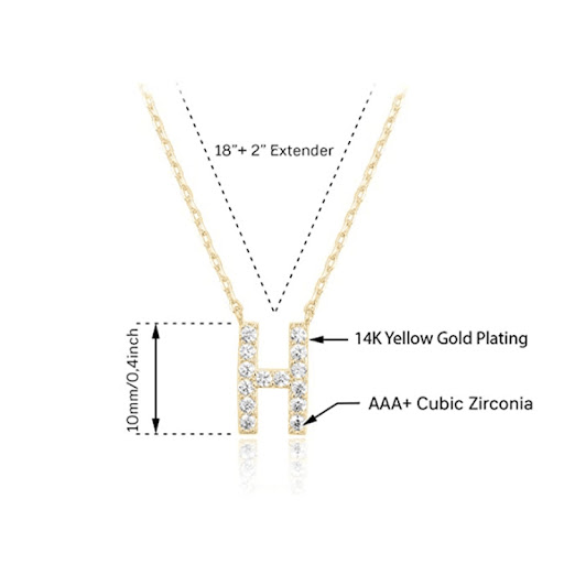 Title 9, Womens New 26 English Letter Necklace, a perfe...