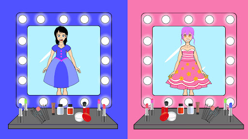 Screenshot Chibi Dolls:Girl Dress Up Game