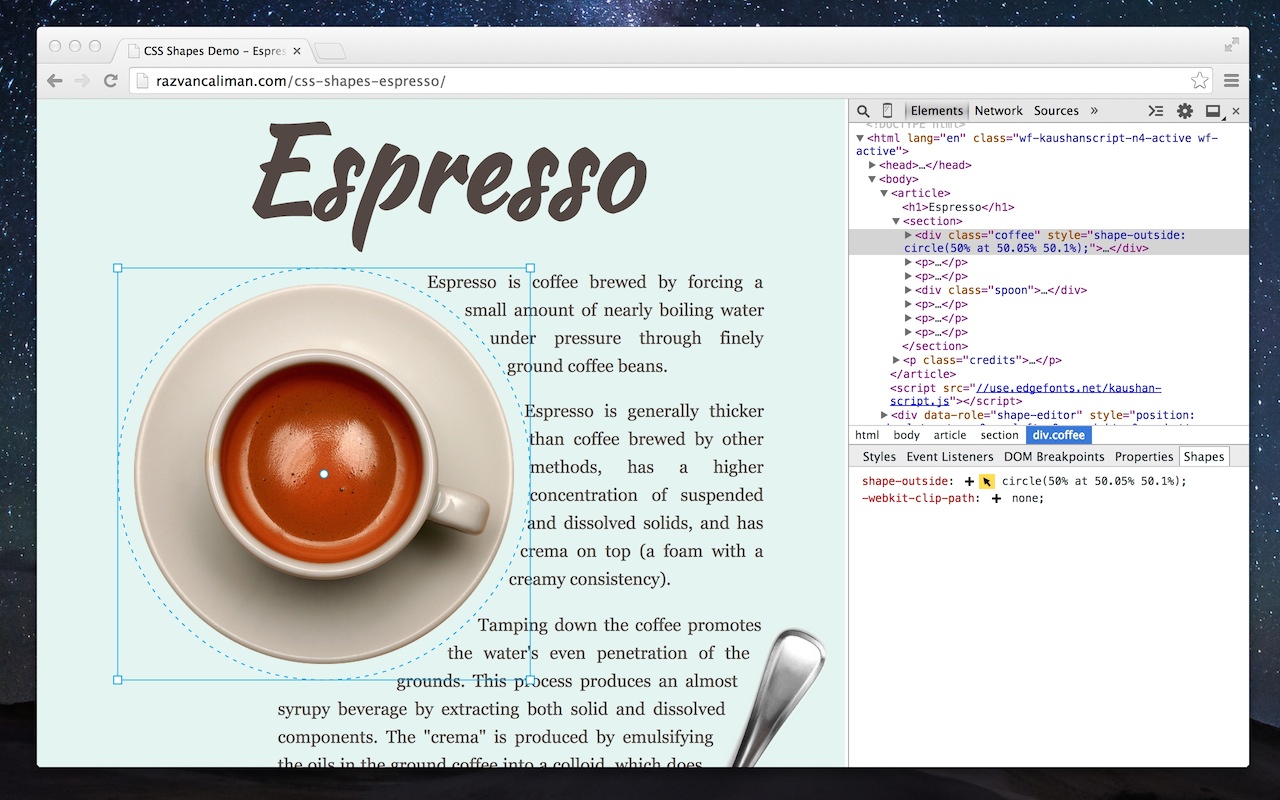 CSS Shapes Editor Preview image 1