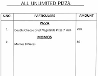 All Unlimited Pizza menu 1