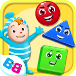 Learn shapes and colors for toddlers kids Apk