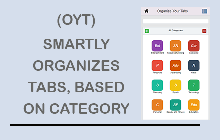 Organize your tabs Preview image 0