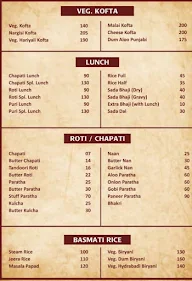 Jai Shankar Canteen menu 3