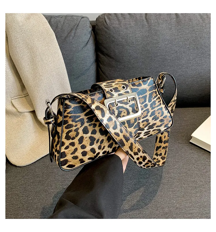 Title 1, Bolsa de ombro Leopard feminina, personalidade ...