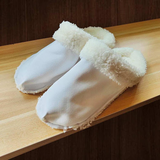 Title 5, Womens Plush Liner Thermal Cotton Slippers Set...