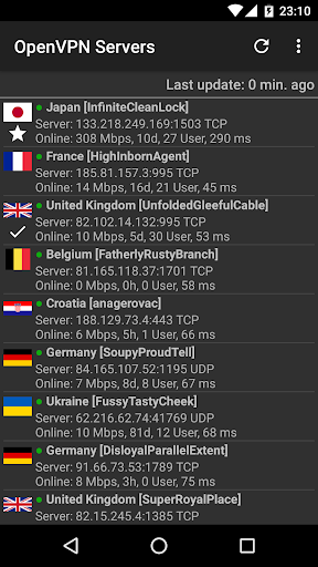 PC u7528 OpenVPN Servers 1