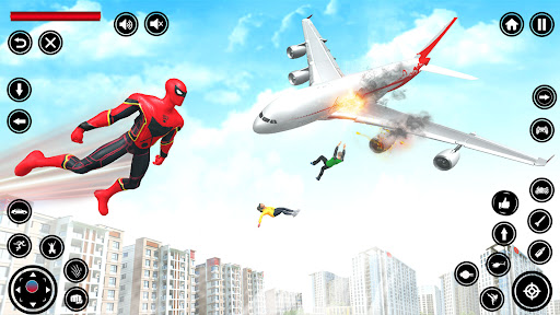 Screenshot Flying Spider Rope Hero Fight