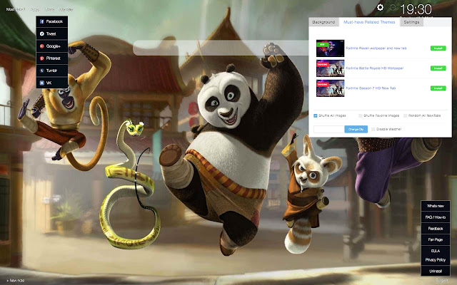 Kung Fu Panda HD Wallpapers New Tab