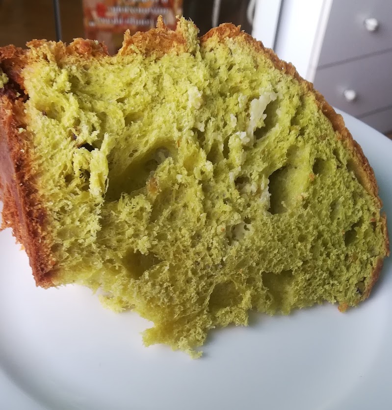 Panettone al pistacchio di titty