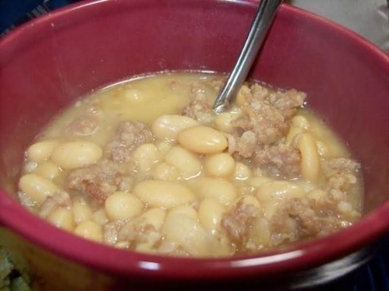 Super Easy Kielbasa Bean Soup