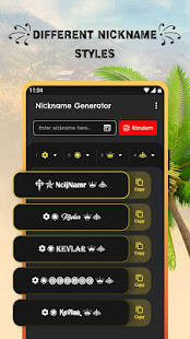 Nickname in Style Nickname Generator for Free F 1.0 APK + Мод (Unlimited money) за Android