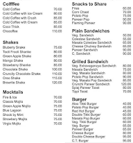 Cafe Skyhigh menu 4