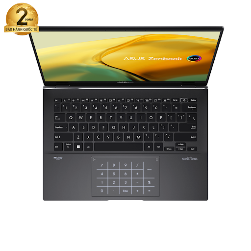 Laptop Asus Zenbook 14 OLED - UM3402YA-KM405W (AMD Ryzen 5 7530U) (Đen)