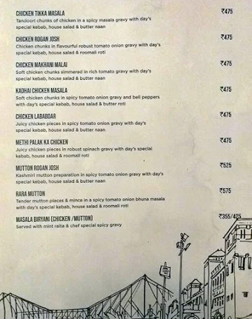 Three Tuns Cafe & Bar menu 