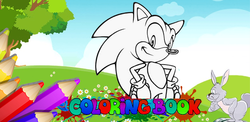 Coloring Soni The Hedgehogs Heros