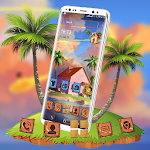 Cover Image of Download Dream Island House Launcher Theme 1.1 APK