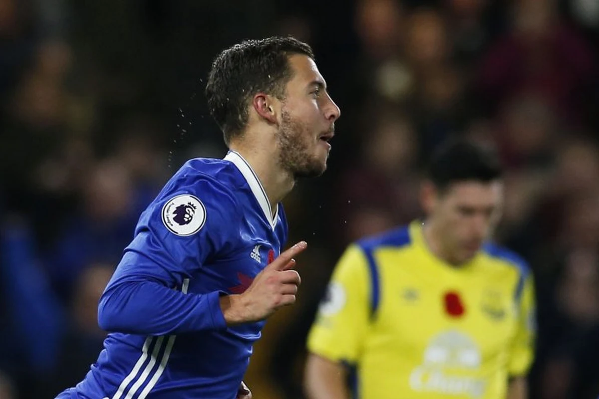 Hazard danse sur Everton, Chelsea provisoirement en tête de la Premier League