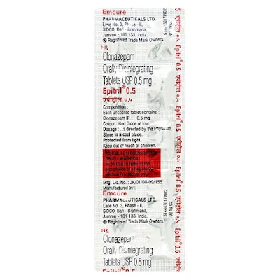 Epitril 0.5mg Tablet