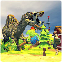 Wild Dino City Rampage T-Rex Simulator