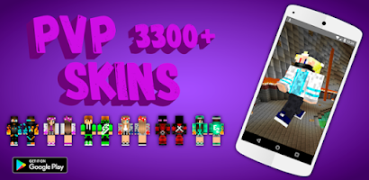 PvP Skin for Minecraft PE 2023 for Android - Free App Download