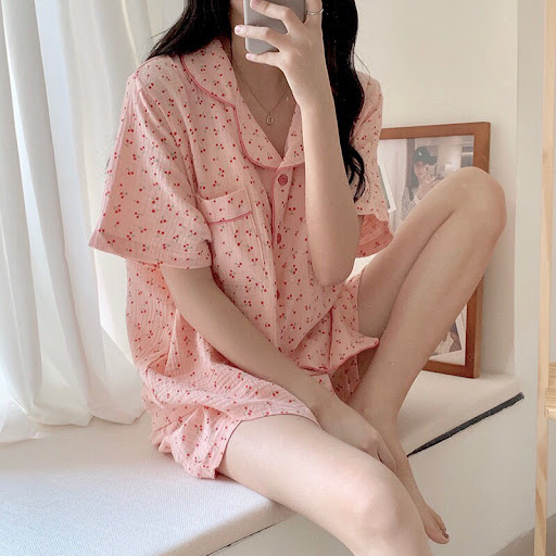 Title 5, Ins Cute and Sweet Two-Piece Home Clothes for S...