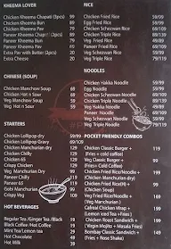 The Hungry Scholar Cafe menu 2