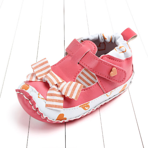Title 3, Rubber soled non-slip toddler shoes for safe wa...
