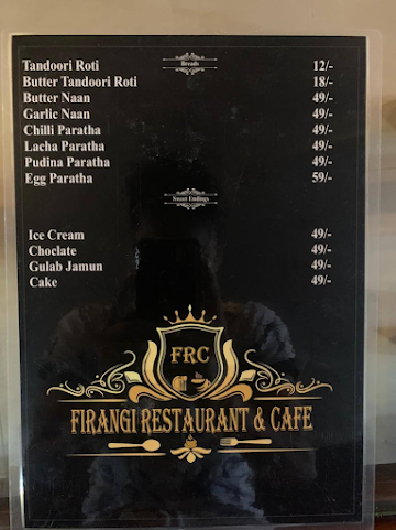 Firangi Restaurant & Cafe menu 