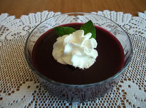 Chilled Blueberry Soup image