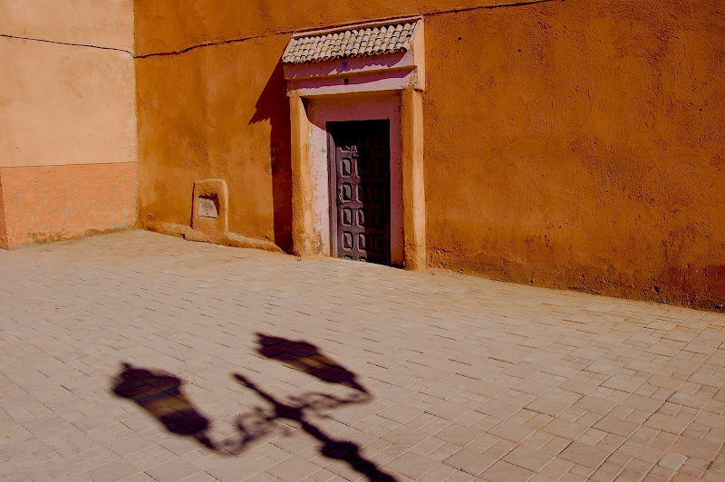 Orange wall, Marrakech di pieralisa
