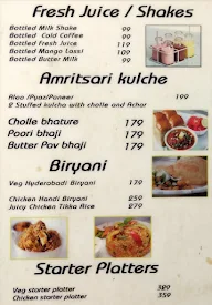 Indian Tadka menu 1