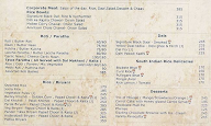 Shree Sunders menu 4