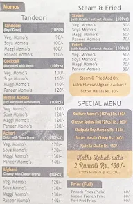 Swad Adda menu 1