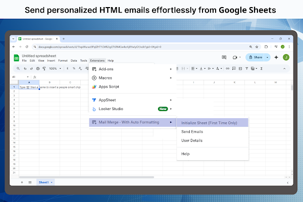Mail Merge - With Auto Formatting screenshot 1