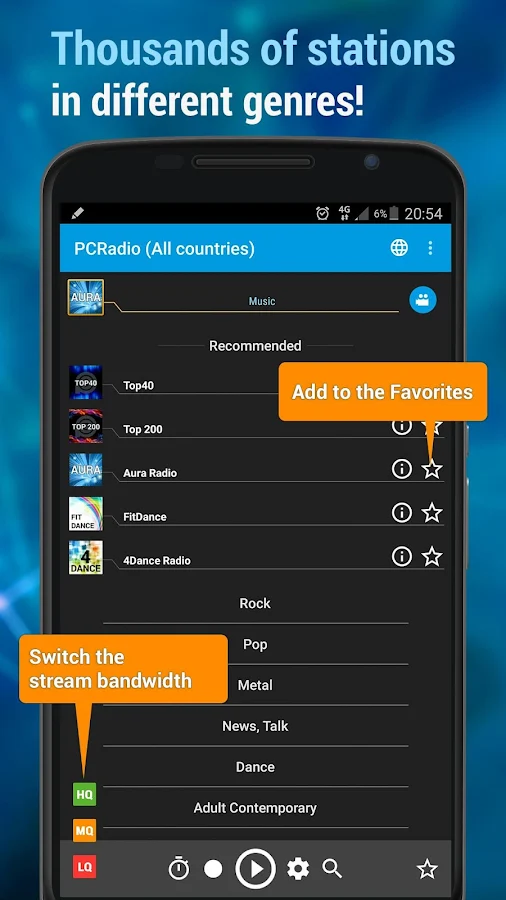    Radio Online - PCRADIO- screenshot  